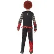 stroj dla dzieci zombie klaun czarno czerwony smiffys rozm 116 128 cm