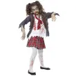 stroj dla dzieci zombie uczennica smiffys rozm 130 140 cm
