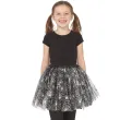 stroj dla dziecka na halloween andrzejki spodniczka tutu pajaki i pajeczyna 30x60 cm