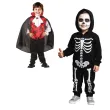 stroj dla dziecka na halloween karnawal gotycki wampir hrabia drakula rozm 92 104 cm