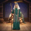 stroj dla dziecka na jaselka przedstawienie szkolne jozef zielony 146 158