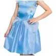 stroj dla dziewczynki na karnawal kopciuszek sukienka blekitny rozm 122 134