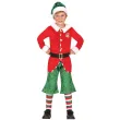 stroj dzieciecy na boze narodzenie elf zestaw dla chlopca rozm 98 104