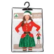 stroj dzieciecy na boze narodzenie elfka zestaw dla dziewczynki rozm 146 152