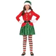 stroj dzieciecy na boze narodzenie elfka zestaw dla dziewczynki rozm 98 104