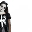 stroj dzieciecy na halloween karnawal sukienka szkieletor rozm 110 120