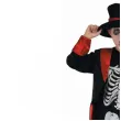 stroj dzieciecy na halloween karnawal szkieletor dia de los muertos 130 140