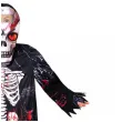 stroj dzieciecy na halloween karnawal szkieletor kombinezon z kapturem rozm 130 140