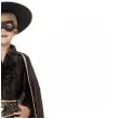 stroj dzieciecy na karnawal bal kostiumowy zorro zestaw rozm 130 140