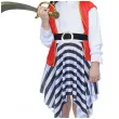 stroj dzieciecy na karnawal halloween zestaw piratka cosplay 110 120