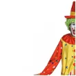 stroj meski na karnawal i halloween klaun zestaw kombinezon i kapelusz rozm l