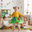 stroj na dzien wiosny karnawal spodniczka pani wiosna dla dziecka do przedszkola 33 cm