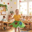 stroj na dzien wiosny karnawal spodniczka pani wiosna dla dziecka do przedszkola 33 cm