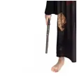 stroj na halloween karnawal szata czarodzieja harry peleryna czarna rozm 110 120
