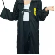 stroj na halloween karnawal szata czarodzieja harry peleryna czarna rozm 110 120