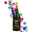 strzelajace konfetti butelka szampana czarna mix partypal 32 cm