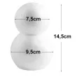 styropian balwan 2 kulki 145 mm m czakos 3 szt