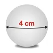 styropian kula 40 mm m unisan 10 szt
