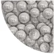styropian kuleczki brokatowe srebrne titanum 20 g