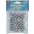styropian kuleczki srebrne aliga 10 mm 50 szt
