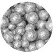 styropian kuleczki srebrne aliga 10 mm 50 szt