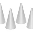 styropian stozek classic bialy aliga 25 cm 6 szt