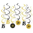 swiderki wiszace 18 urodziny classy party 12 szt pd party
