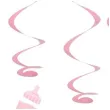 swiderki wiszace baby girl rozowy jasny godan 60 cm 4 szt