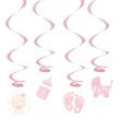 swiderki wiszace baby girl rozowy jasny godan 60 cm 4 szt