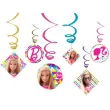 swiderki wiszace barbie sparkle amscan 12 szt