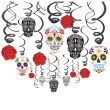 swiderki wiszace czaszki day of the dead amscan 30 szt
