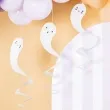 swiderki wiszace duchy halloween bialy folat 6 szt