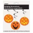 swiderki wiszace halloween dynie unique 65 cm 3 szt