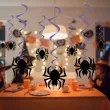 swiderki wiszace halloween pajaki mix 6 szt