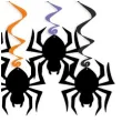 swiderki wiszace halloween pajaki mix 6 szt