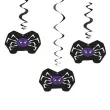 swiderki wiszace halloween pajaki unique 65 cm 3 szt