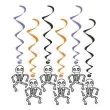 swiderki wiszace halloween szkielety mix 6 szt