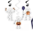 swiderki wiszace halloween wesole kosciotrupy 6 szt
