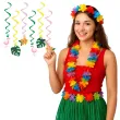 swiderki wiszace hello aloha flaming mix 6 szt