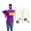 swiderki wiszace hello aloha flaming mix 6 szt