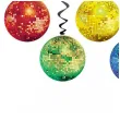 swiderki wiszace kule disco mix congee 65 cm 6 szt
