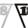 swiderki wiszace urodziny 18 czarno srebrne 6 szt