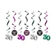 swiderki wiszace urodziny 30 partydeco 7 szt