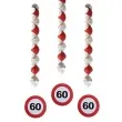 swiderki wiszace urodziny 60 traffic birthday 3 szt