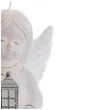 swieca aniolek betlejem z latarnia szary bartek candles 170 mm