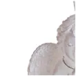 swieca aniolek modlacy sie bialy bartek candles 140 mm