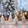 swieca christmas wonders choinka biala bartek candles 70 mm