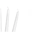 swieca gastronomiczna mat 21 cm biala 30 szt