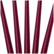 swieca gastronomiczna mat 21 cm bordo 30 szt