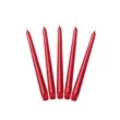 swieca gastronomiczna mat 21 cm czerwona 30 szt